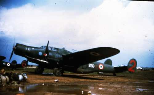 Italian co-belligerent plane in color