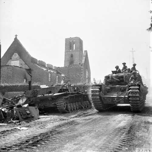 Infantry on tank