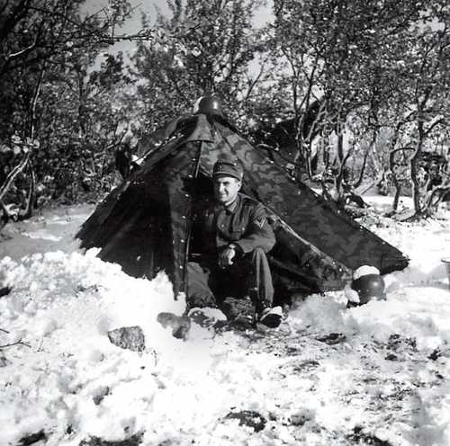 Tent accommodation in Northern Finland, Lapland