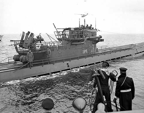 Surrender of U-boat 889