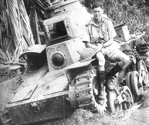 Abandoned Japanese Tank