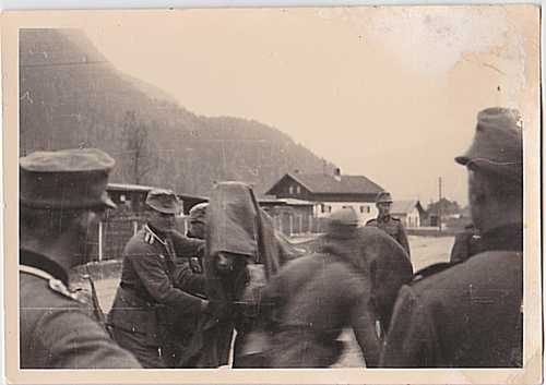 Germans with horse