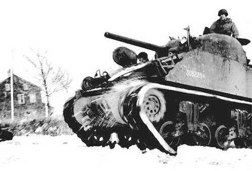 Sherman- Battle of the Bulge