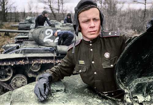 Lieutenant tankman 1943