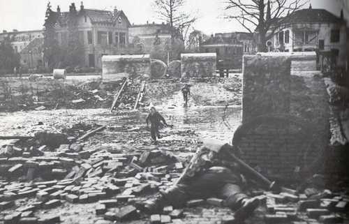 A Canadian Soldier lies dead from a snipers bullet