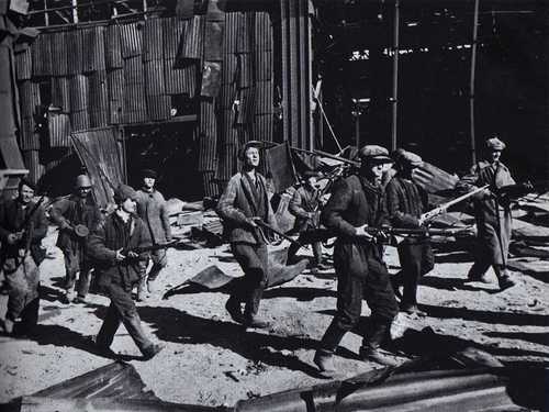 Soviet militia at Stalingrad