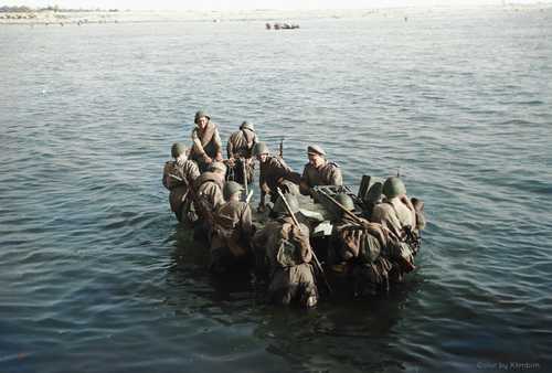 Landing operation Aug 1944