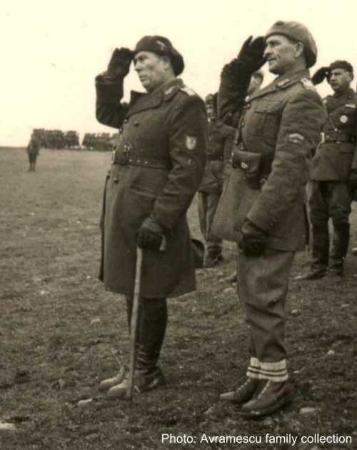 Romanian gen. Ioan Dumitrache & Gheorghe Avramescu