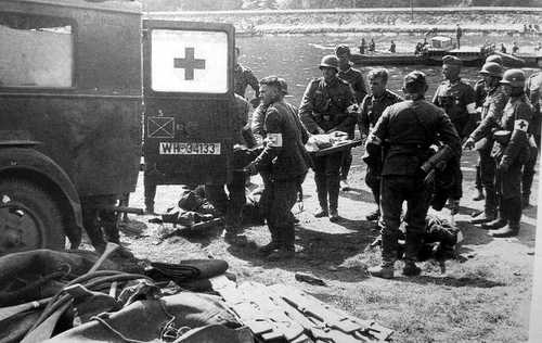 Tending for the wounded