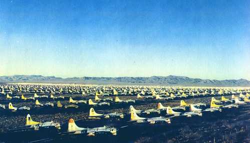 B-17 bone yard
