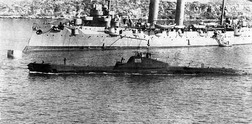 The Soviet submarine Sh-209