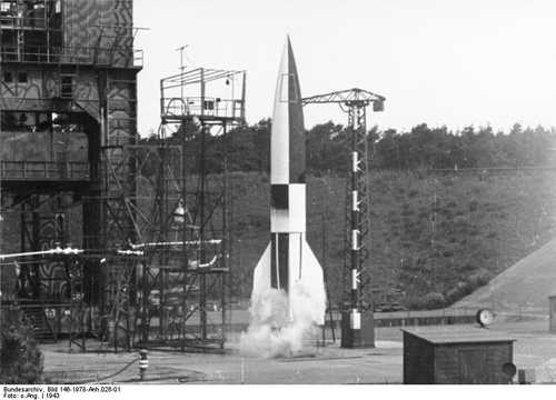 V2 in Peenemuende, 1943