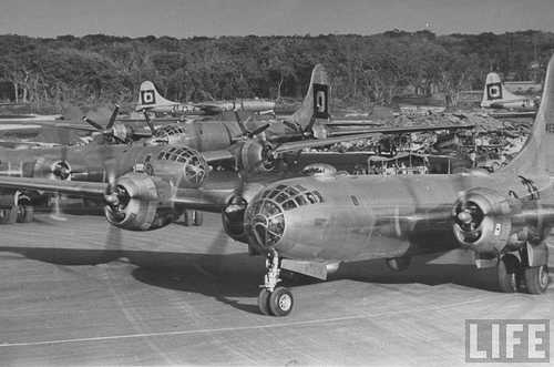 B-29's of the 29th BG, 20th AF